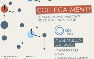 “COLLEGA-MENTI”. SABATO 11 MARZO ASSEMBLEA DI CDO SICILIA AL PALAZZO DELLA CULTURA DI CATANIA